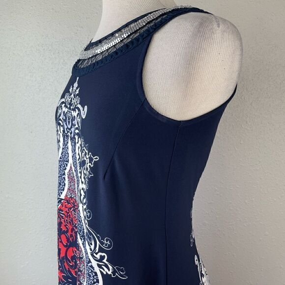 DB Sleeveless Midi Dress Size 6 EUC - Picture 5 of 9